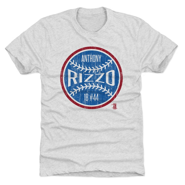  Anthony Rizzo Shirt (Cotton, Small, Heather Gray