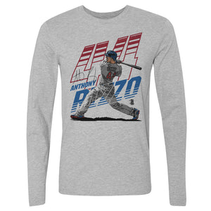 Anthony Rizzo Men's Long Sleeve T-Shirt | 500 LEVEL