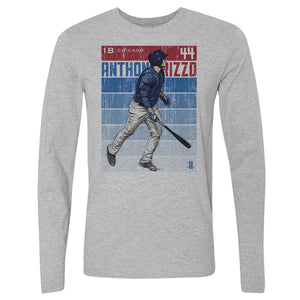 Anthony Rizzo Men's Long Sleeve T-Shirt | 500 LEVEL