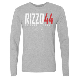 Anthony Rizzo Men's Long Sleeve T-Shirt | 500 LEVEL