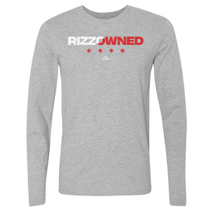 Anthony Rizzo Men's Long Sleeve T-Shirt | 500 LEVEL
