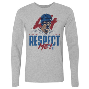 Anthony Rizzo Men's Long Sleeve T-Shirt | 500 LEVEL