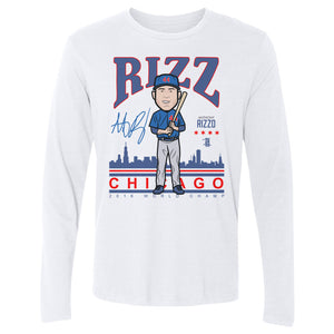 Anthony Rizzo Men's Long Sleeve T-Shirt | 500 LEVEL