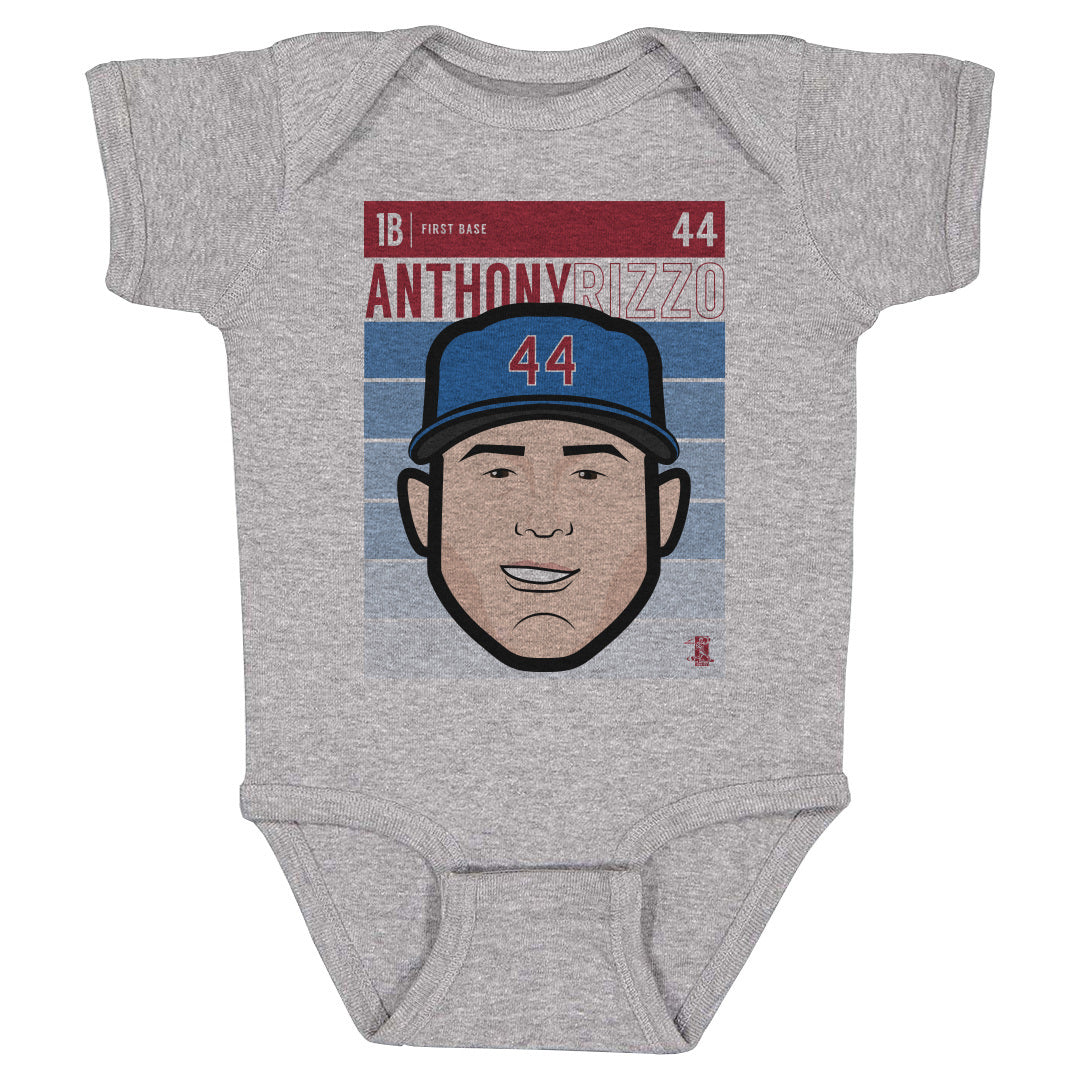 Anthony Rizzo Baby Clothes Chicago Baseball Kids Baby Onesie